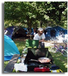 Camping on the Little River